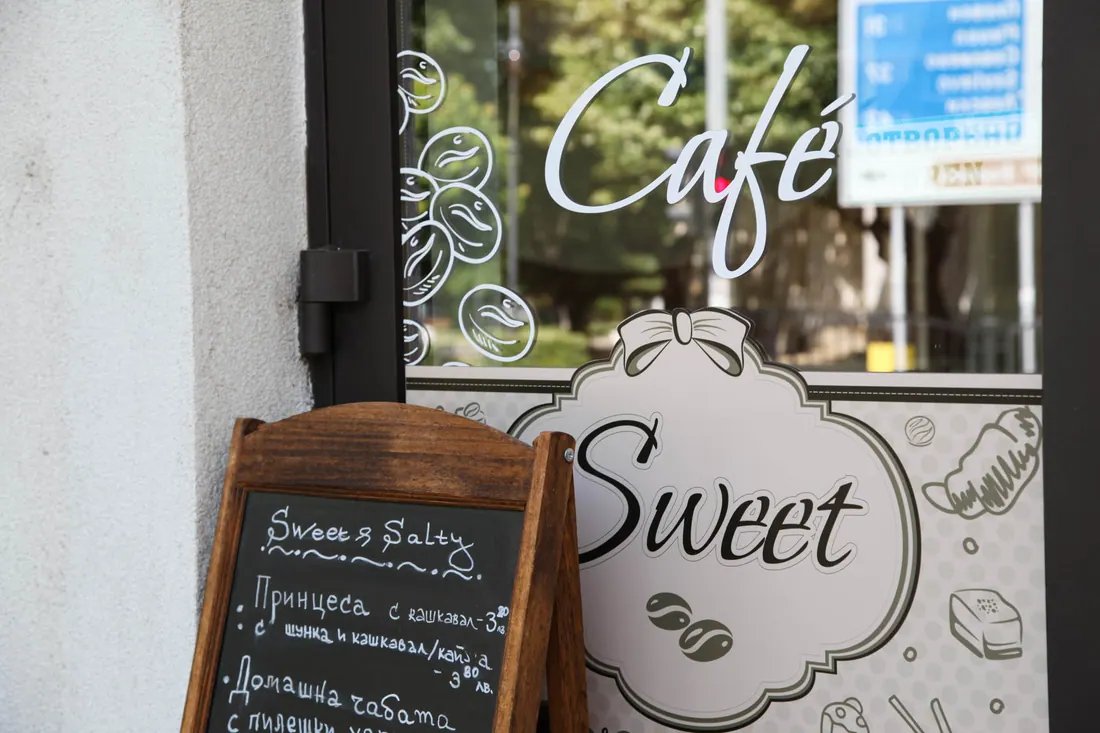 Закуски и напитки — кафе-сладкарница Sweet и пекарна Fornetti